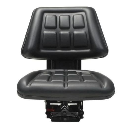 Tractor Seat with Suspension Black