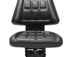 Tractor Seat with Suspension Black