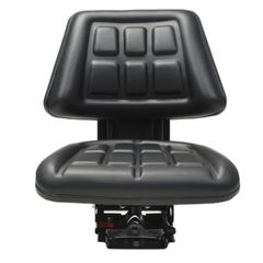 Tractor Seat with Suspension Black