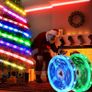 LED Strips Lights, 6M USB LED Lights 2x3M SHINELINE RGB SMD 5050 Color Changing with 24 Key Remote Control Dimmer TV Backlight Mood Light for Home Kitchen Christmas Party Decoration [Energy Class A+] Image 2
