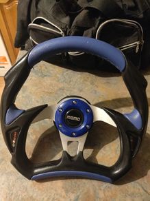 Steering wheel and hub adapter for Celica