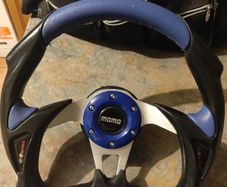 Steering wheel and hub adapter for Celica