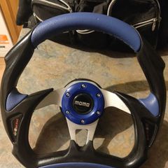 Steering wheel and hub adapter for Celica