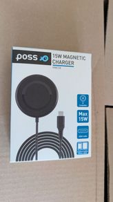 Magnetic, wireless phone charger charging pad