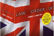 Law &amp; Order UK Seasons 1-4 DVD AS NEW