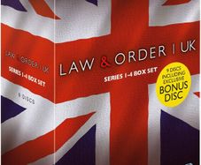 Law & Order UK Seasons 1-4 DVD AS NEW