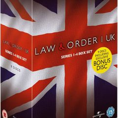 Law & Order UK Seasons 1-4 DVD AS NEW