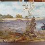 Vintage Oil Painting on Board Image 9