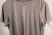 Beige Marl T Shirt Top Size S!