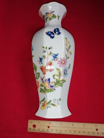 Vintage Aynsley Vase Cottage Garden