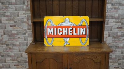 Michelin Bibendum Enamel Sign