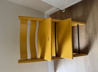 Stokke Tripp Trapp high chair with newborn seat and harness