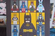 Batman lego canvas