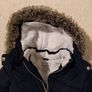 Warm Fleece Lined Hooded Jacket With Mittens Image 7