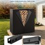 Outdoor Firewood Rack with Waterproof Cover Image 3