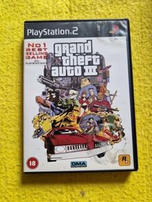 Grand theft auto III 3 PlayStation2 Ps2 games Original