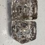 Pair 1912 Sheffield silver top inkwell Image 7