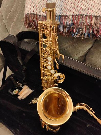 Alto Saxophone - Complete with Case & Accessories