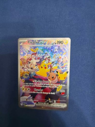 Pikachu Special Illustration Rare 150/128 from 30th anniversary set