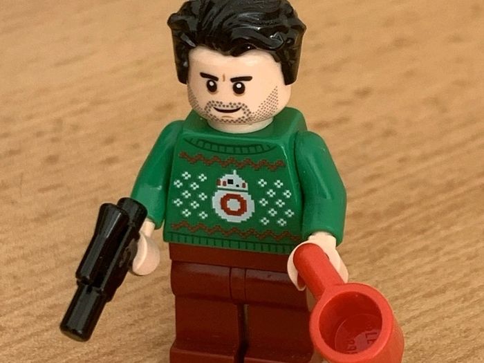 Lego POE DAMERON Minifigure Advent Lego Star Wars Minifigure