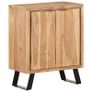 Sideboard 60x36x76 cm Solid Acacia Wood with Live Edges Image 9