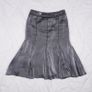 Roman Originals Shimmering Metallic Grey Skirt Jacket Suit Set 12UK/40EU Image 8