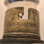 Edison & Swan Antique Rococo Brass Table Lamp Working Order Image 10