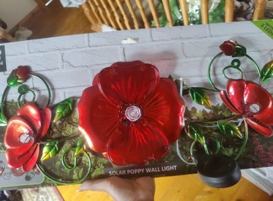 indoor outdoor solar wall art