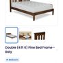 Ez living double bed and mattress Image 5