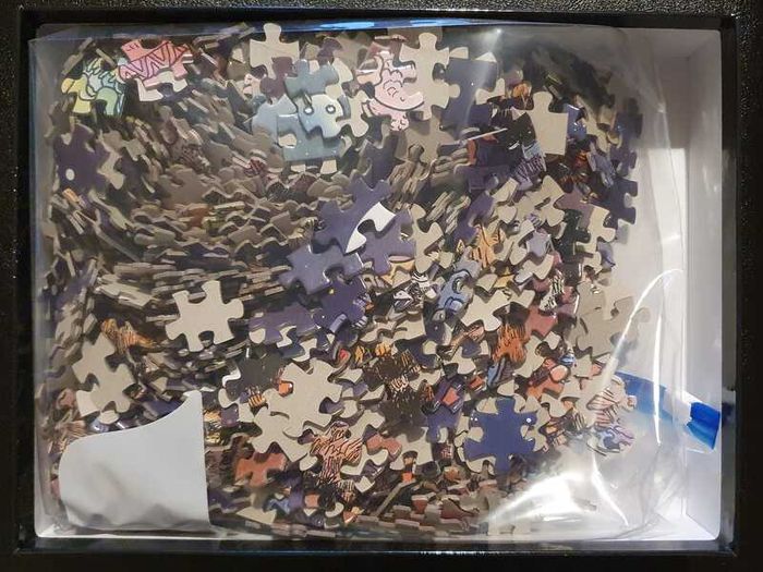 Animorphia Tiger in the Night 1000 Piece Jigsaw Puzzle