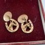 Vintage equestrian 9 ct gold cufflinks Image 2