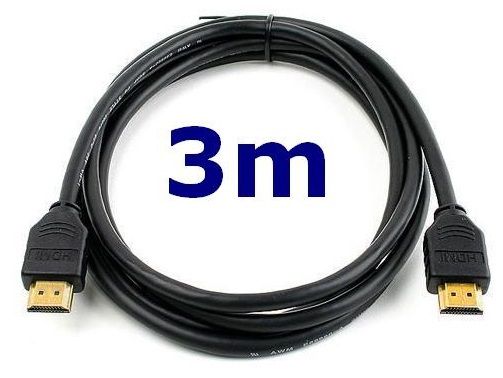 3M Premium HDMI Cable Male to Male Gold Plated HD HDTV PS3 XBOX 360 BlueRay