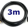 3M Premium HDMI Cable Male to Male Gold Plated HD HDTV PS3 XBOX 360 BlueRay Image 2
