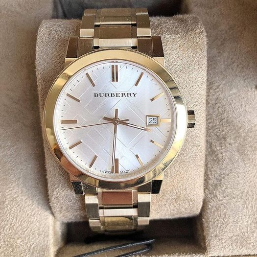 Burberry BU9003 The City Gold Tone Watch