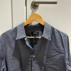APC navy shirt M regular fit (worn)