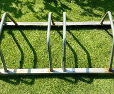 Galvanised Bike Rack (for 3-bikes)