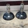Vintage Industrial Ceiling French Philips Lamps 130  each1950s 1960s Image 8