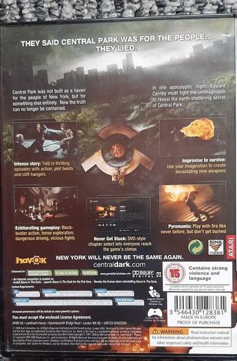 Alone in the Dark 2008 PC DVD-ROM Complete in Box