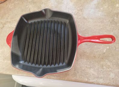 Le Creuset Cast Iron Square Grillit 26cm