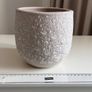 Decorative white planter/pot Image 5