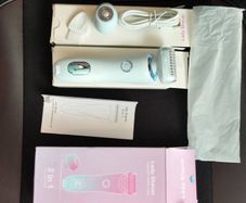 Skin Glow Pro Razor, Divanity Razor, 2024 Nano Razor, Women's Electric, Intimate Shaver for Women, 2-in-1 Interchangeable Blade, Suitable for Bikini, Arms, Legs, Various Body Parts