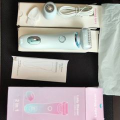 Skin Glow Pro Razor, Divanity Razor, 2024 Nano Razor, Women's Electric, Intimate Shaver for Women, 2-in-1 Interchangeable Blade, Suitable for Bikini, Arms, Legs, Various Body Parts