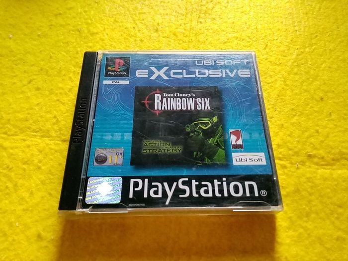 Rainbow six PlayStation1 Ps1 PlayStation 2 ps2 games Original Pal version
