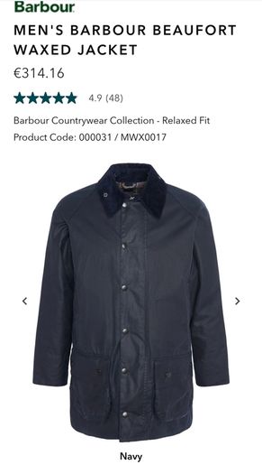 Barbour Wax Jacket