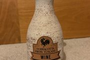 Terracotta From Tuscany Wine Ceramic Container/ Jar Florence Italy