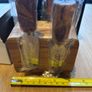 Small Acacia Wood Cheese Knife Block Image 7
