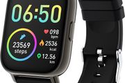Smart Watch, Fitness Tracker 1.69" Touch Screen Fitness Watch with Heart Rate Sleep Monitor, Step Counter for Men Women Activity Trackers IP68 Waterproof Smartwatch Sports for iOS Android