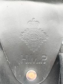 Vintage Northern Ireland official prison officer's belt