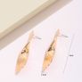 Structured drop earrings Image 2