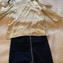 Sandro blouse and Vila denim skirt. Size S Image 3